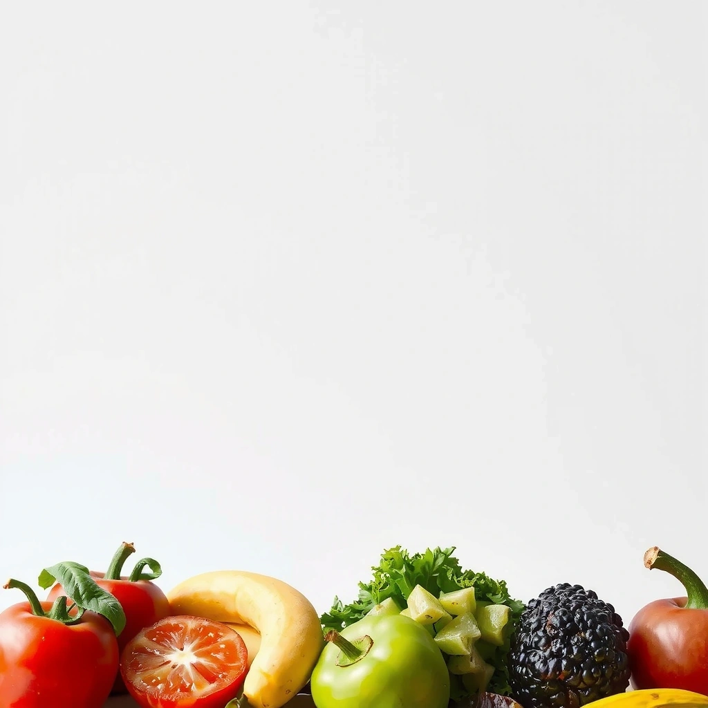 Abstracte Darstellung von gesunder Ernährung